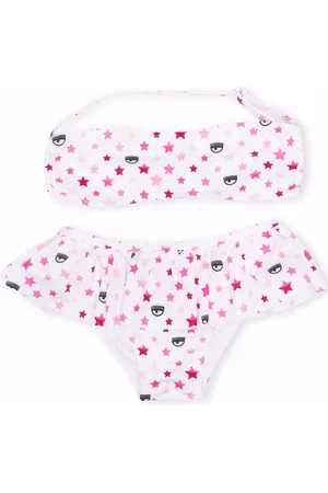 Chiara Ferragni Neckholder-Bikini mit Logo-Print