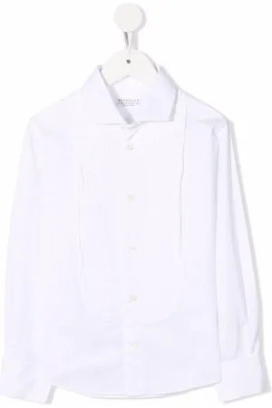 Brunello Cucinelli Geripptes Hemd