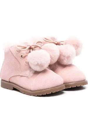 AGE OF INNOCENCE Schnürstiefel mit Pompons