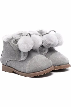 AGE OF INNOCENCE Schnürstiefel mit Pompons