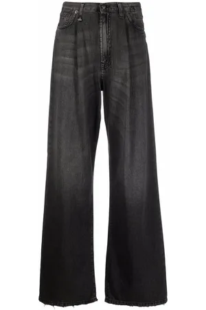 R13 Jeans mit weitem Bein