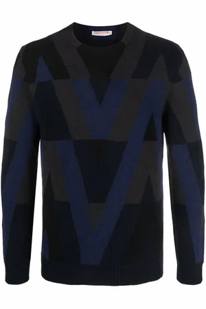 VALENTINO GARAVANI Pullover mit Intarsienmuster