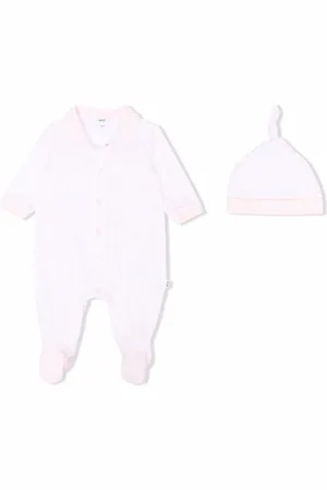 HUGO BOSS Strampler-Set mit Logo-Print