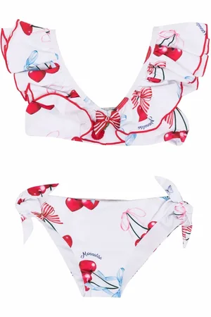 MONNALISA Bikini mit Kirschen-Print