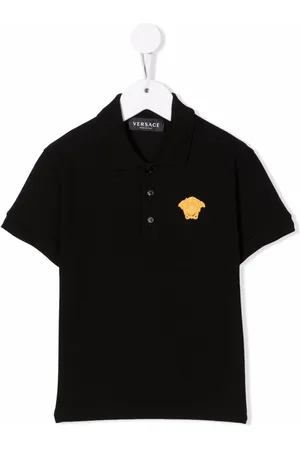 VERSACE Poloshirt mit Medusa-Stickerei