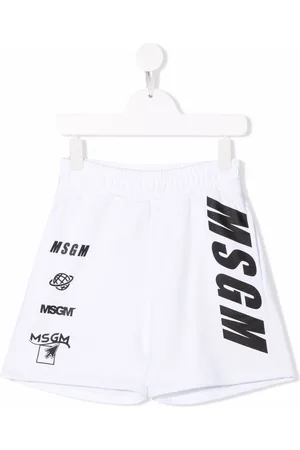 Msgm Bermudas mit Logo-Print