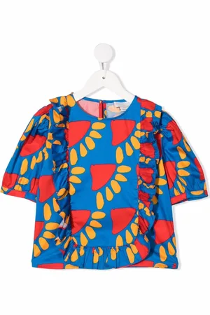 Stella McCartney Bluse mit abstraktem Print