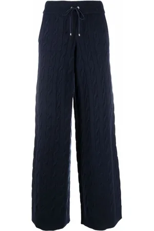 Ralph Lauren Cable-knit recycled cashmere trousers