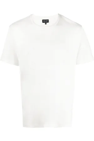 Giorgio Armani T-Shirt mit Logo-Stickerei
