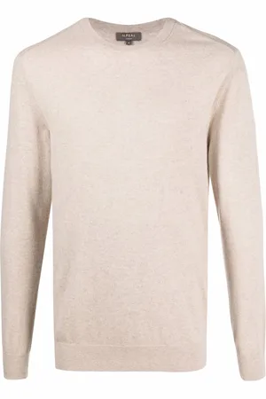 N.PEAL Kaschmirpullover mit rundem Ausschnitt