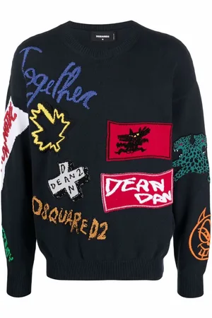 Dsquared2 Sweatshirt mit Logo-Patch