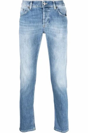 Dondup Gerade Jeans mit Stone-Wash-Effekt