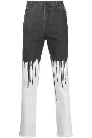 HACULLA Halbhohe Dripping Skinny-Jeans