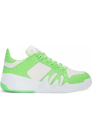 Giuseppe Zanotti Talon Sneakers mit Kroko-Optik