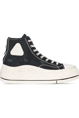 R13 High-Top-Sneakers mit dicker Sohle