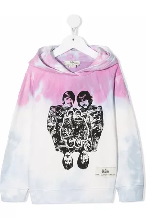 Stella McCartney Jungen Krawatten - Tie-dye The Beatles print hoodie