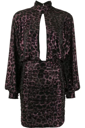 Philipp Plein Kleid mit Metallic-Print