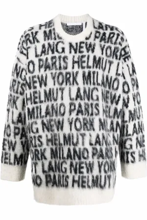 Helmut Lang Pullover mit Logo-Print
