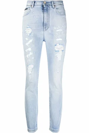 Dolce & Gabbana Grace Distressed-Jeans