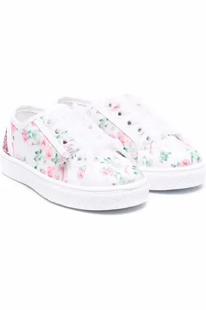 MONNALISA Sneakers mit Blumen-Print