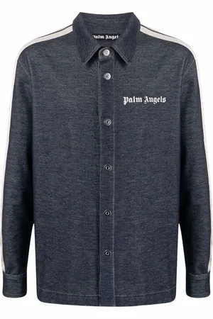 Palm Angels Hemd im Jeans-Look