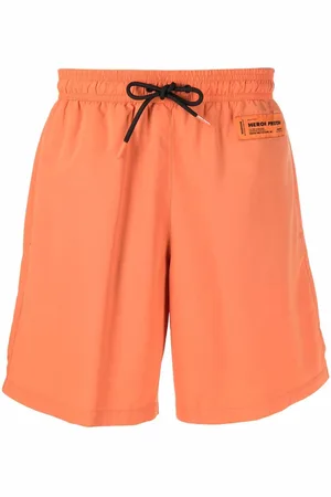 Heron Preston Badeshorts mit Logo-Patch