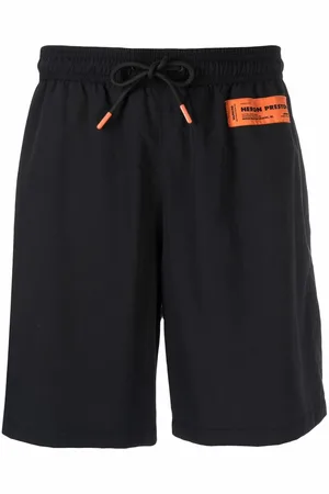 Heron Preston Badeshorts mit Kordelzug