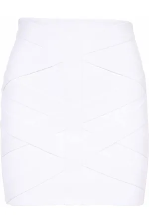 Balmain Minirock mit hohem Bund