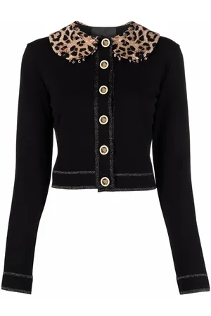 Philipp Plein Cardigan mit Leoparden-Print
