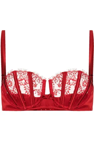 FLEUR DU MAL Damen Balconette BHs - Frankie Lace Boned Balconette Bra