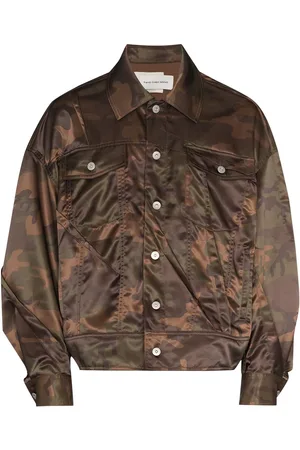 Feng Chen Wang Jacke mit Camouflage-Print