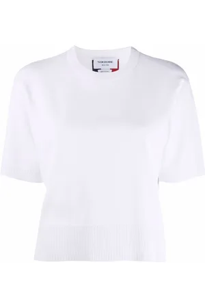 Thom Browne Oberteil mit Intarsien-Strickmuster