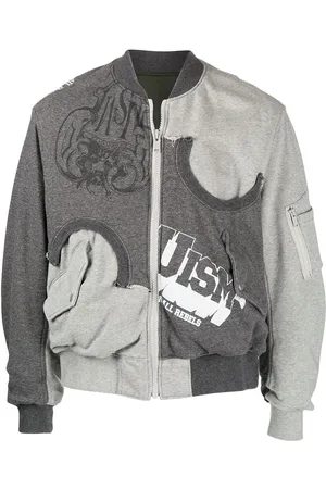 Undercoverism Wendbare Bomberjacke mit Logo-Print