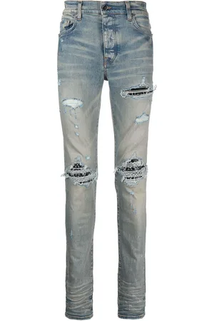AMIRI MX1 Skinny-Jeans im Distressed-Look