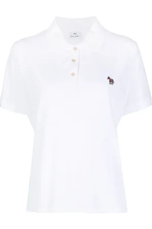 Paul Smith Poloshirt mit Zebra-Patch