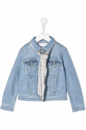 Dondup Jeansjacke mit Schaldetail