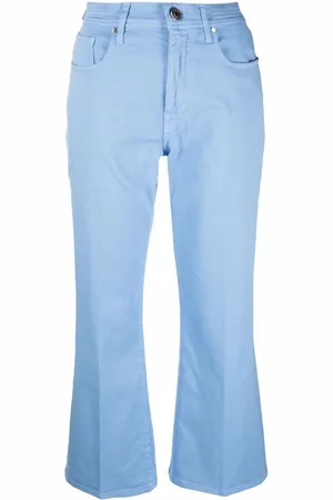 Jacob Cohen Weite Cropped-Jeans