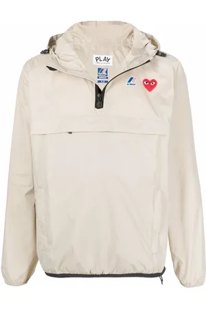 Comme des Garçons X K-Way Windbreaker mit Kapuze