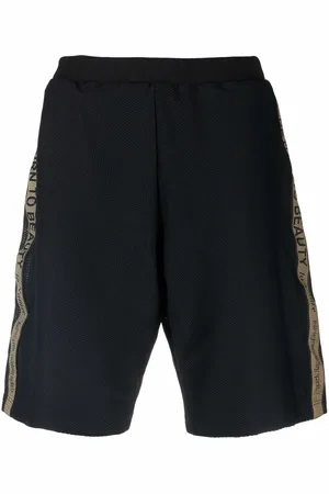 Etro Shorts mit Logo-Streifen