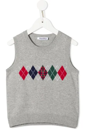 Familiar Pullunder mit Argyle-Muster