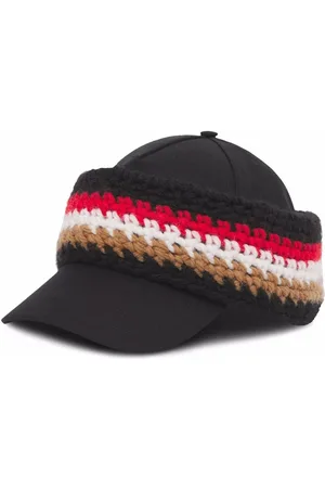 Burberry Baseballkappe mit gestricktem Stirnband
