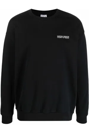 MARCELO BURLON Sweatshirt mit aufgesticktem Logo