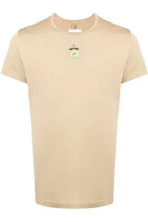 DOUBLET T-Shirt mit Raumschiff-Stickerei
