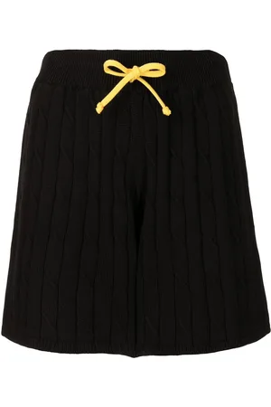JOSHUA SANDERS Shorts mit Zopfmuster