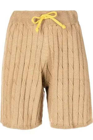 JOSHUA SANDERS Shorts mit Zopfmuster
