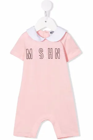 Moschino Strampler mit Logo-Print