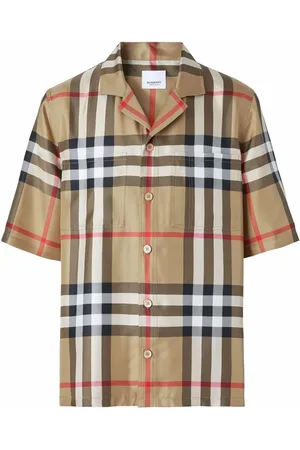 Burberry Kariertes Seidenhemd