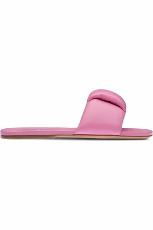 Miu Miu Pantoletten aus Leder
