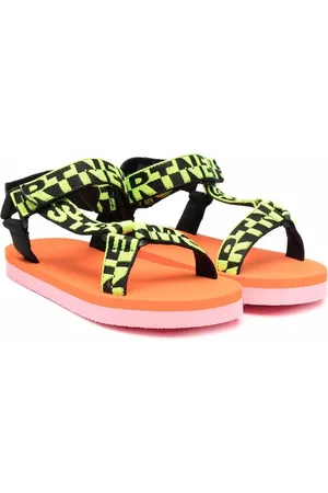 Stella McCartney Riemensandalen mit Logo-Print