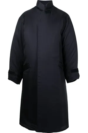 YOHJI YAMAMOTO Mantel mit verdecktem Verschluss